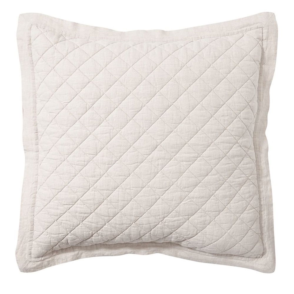 Pottery Barn Flax Linen Euro Sham